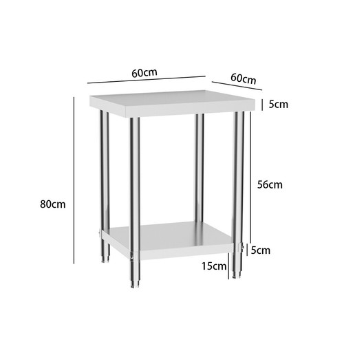 Stainless steel workbench - stainless,