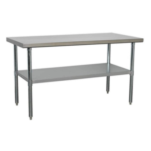 Stainless steel workbench - stainless,