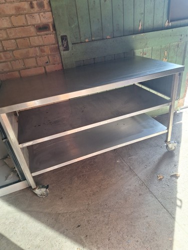 Stainless steel workbench prep - steel, workbench/prep