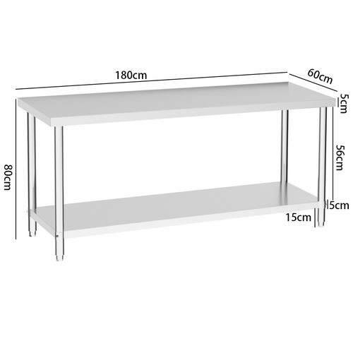Stainless steel table work - steel,