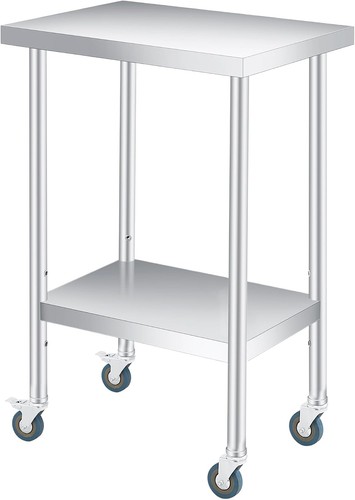 Stainless steel prep table - stainless,