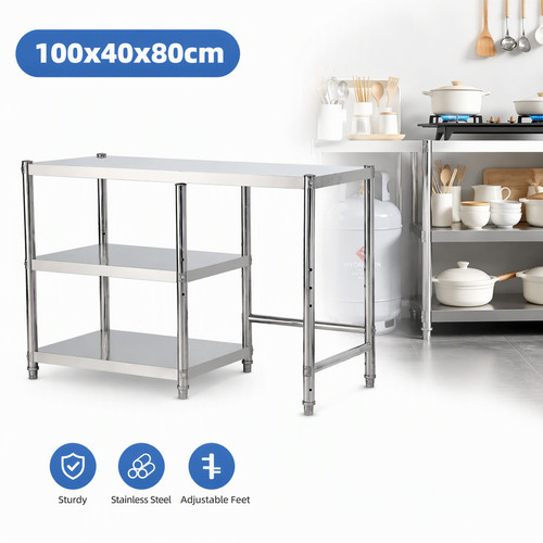 Catering table stainless - table,