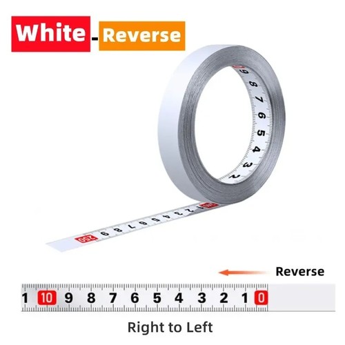Self adhesive measuring - measuring, tape