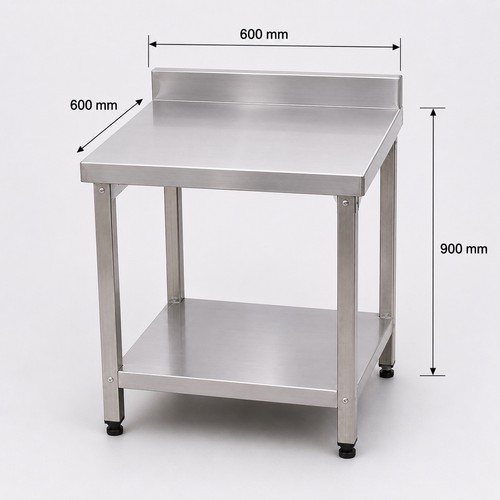 2ft stainless steel - steel, table