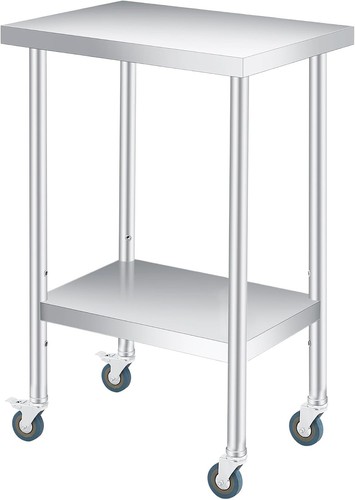 Stainless steel prep - steel, workbench