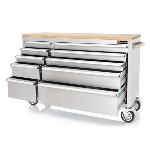 Stainless steel work bench - 55",