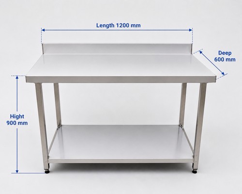 Stainless steel table - stainless,